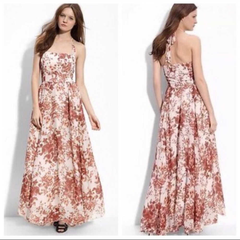 100% vintage silk winter Kate maxi dress